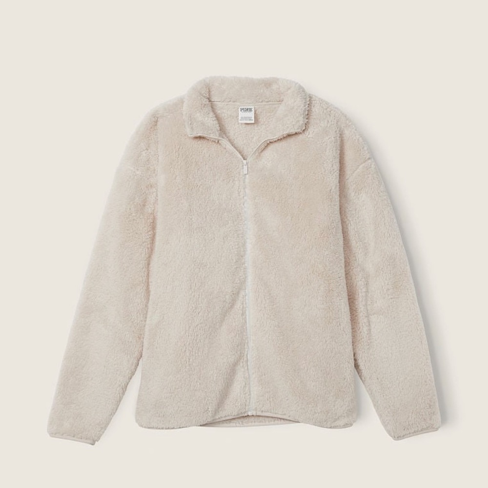 Plus Size Victorias Secret Sherpa Jacket
